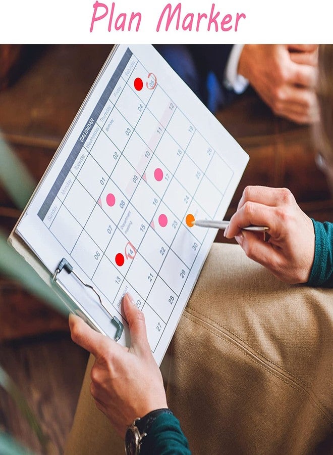 True-Ally ملصقات دائرية ذاتية اللصق من ترو-آلي، 2400 قطعة، لون أصفر، 12 مم (0.5 بوصة)، سطح قابل للكتابة، مناسبة لأنشطة الأطفال، وتصنيف الملفات، ومخطط التقويم (أصفر) - Image 4